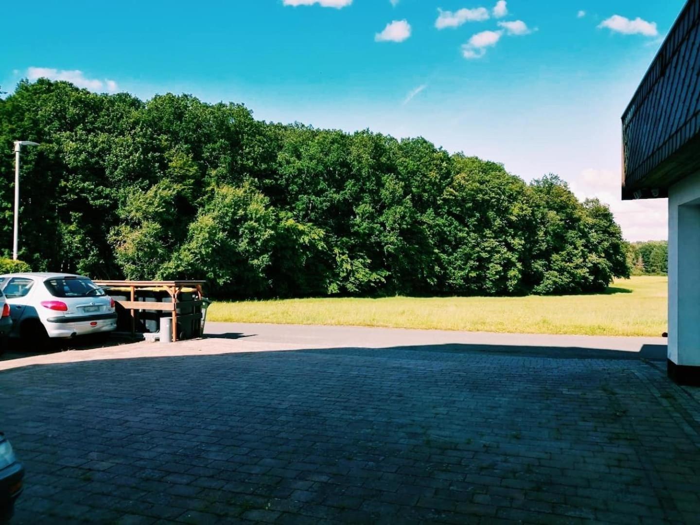 76 Qm Whg Im Eg Haus-Wohlfuehloase Vor Der Haustuer Lejlighed Gladenbach Eksteriør billede